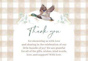 BS_Mallard Duck_002_Thanks & Display design preview