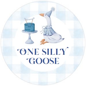 BS_Silly Goose Blue_002_Cupcake Topper design preview