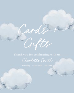 BS_Cloud Nine_001_Custom Sign 8x10 design preview