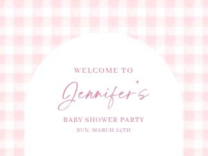 BS_Gingham Pink_002_Vinyl Banner 24x18 design preview