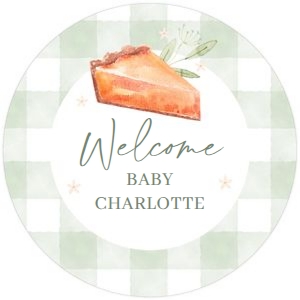 BS_Cutie Pie Sage Green_CTPBS003_Cupcake Topper design preview