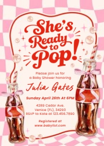 BS_Ready to pop Pink_RPPBS002_Invitation Set design preview