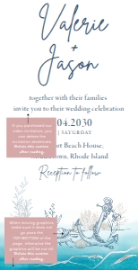 (etsy) Ocean Digital Wedding Invitation with online RSVP: Beach Digital Wedding Invitation with RSVP