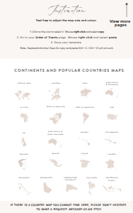 MAPS: Destination Wedding Invitation with RSVP ONLINE