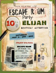 ESCAPE ROOM - BOY: 8261963350232