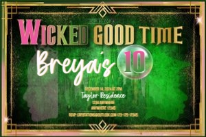 Wicked Party Invitation design preview