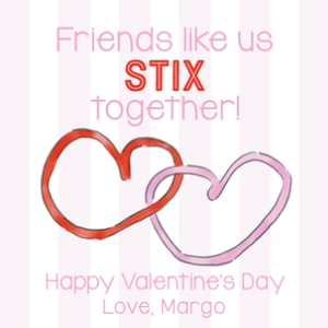 Valentines: Wikki Stix Pink design preview