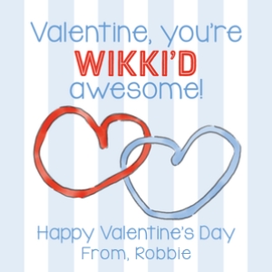 Valentine: Wikki Stix Blue design preview