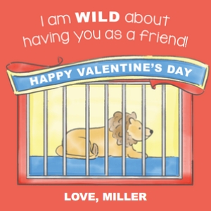 Valentines: Animal Cracker design preview