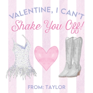 Valentines: Shake it Off design preview