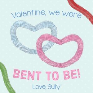 Valentines: Fidget Tube design preview