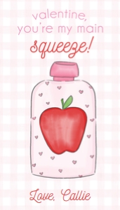 Valentines: Pink Pouch design preview