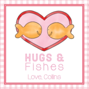 Valentines: Goldfish Pink: Valentines: Goldfish Pink