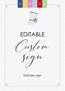0301 custom sign 5x7: 0301 Dol boy bundle