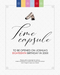 0301 time capsule sign 8x10: 0301 Dol boy bundle