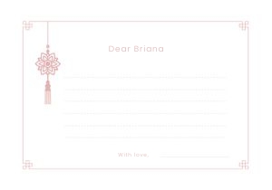 0303 Pink Dol Girl time capsule paper 3.5x5: 0303 Pink Dol bundle