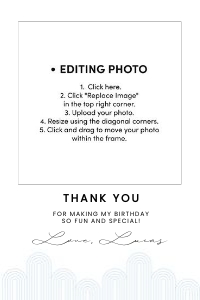 0304 Blue Dol boy photo thank you card 4x6: 0304 Blue Dol bundle