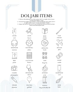 0304 Blue Dol boy Doljabi item list: 0304 Blue Dol bundle