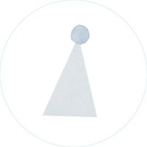 0308 blue cake topper: Celebrate your little one's special day with our Blue One Silly G