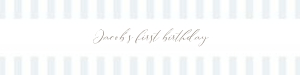 0308 blue water bottle label 2x8: Celebrate your little one's special day with our Blue One Silly G