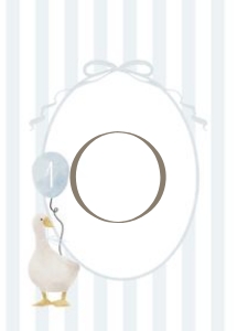 0308 blue One banner 5x7: Celebrate your little one's special day with our Blue One Silly G