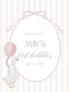 0308 pink Welcome sign 18x24: 03082 welcome sign