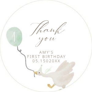 0308 green round gift tag and square gift tag 2x2: 03083 favor tag