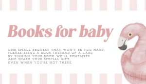 2013 Flamingo books for baby 3.5x2: 2013 Flamingo mini set