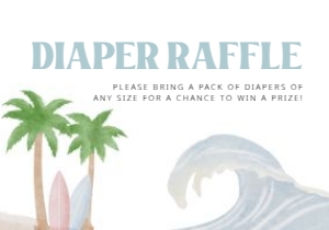 2013 beach wave baby raffle: 2013 baby on board mini set