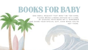 2013 beach wave books for baby 3.5x2: 2013 baby on board mini set
