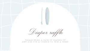 0213 baby on board1 3.5x2 diaper raffle card: 06 baby on board 2 mini set