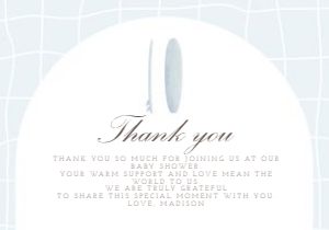 0213 baby on board1 3.5x5 thank you card: 06 baby on board 2 mini set
