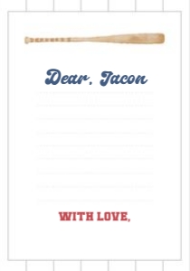 0315  time capsule paper 3.5x5: 0315 baseball bundle