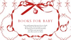 2020 red apple shower Books for baby: 2020 red apple mini bundle