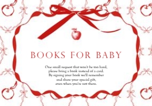2020 red apple baby shower books for baby: 2020 red apple mini bundle