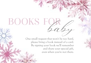 2024 pink winter wonderland books for baby: 2024 pink winter wonderland mini set