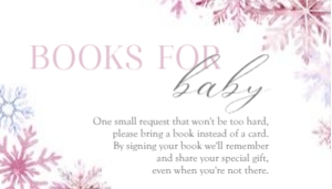 2024 pink winter wonderland Books for baby: 2024 pink winter wonderland mini set