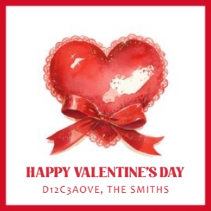 08012 happy valentines square tag1: 08012 red hearts tag 2