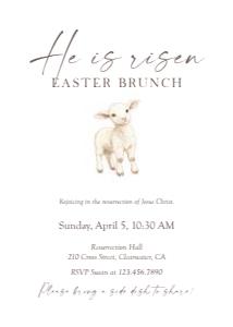 0805 lamb he is risen invite design preview