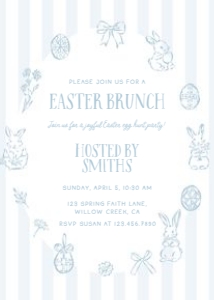 0805 blue bunny easter egg hunt design preview