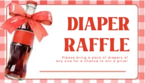 2039 red baby raffle: She Is Ready to Pop Baby Shower Invite Red Gingham Bow Mini Set T