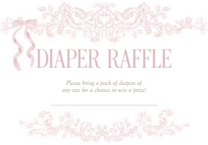 2040 pink 5x3.5 baby raffle: 2040 bundle