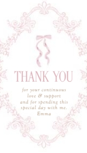 2040 pink rectangle favor tag: 2040 bundle