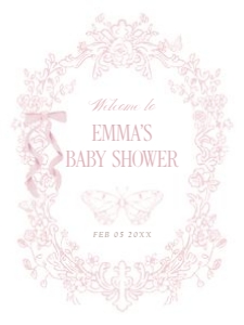 2040 pink welcome sign 18x24: 2040 bundle