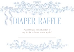 2040 blue 5x3.5 baby raffle: 2040 blue bundle