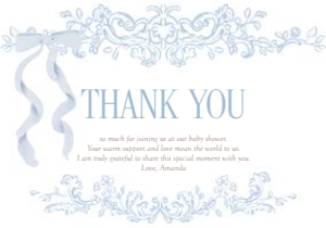 2040 blue thank you card: 2040 blue bundle