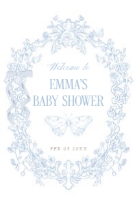 2040 blue Welcome sign 24x36: 2040 blue bundle