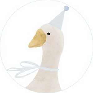 2011 cake topper: Celebrate your little "silly goose" with this soft pastel pink an