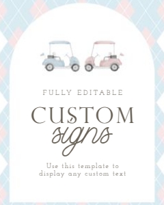 0204 custom sign 8x10: 0204 bundle