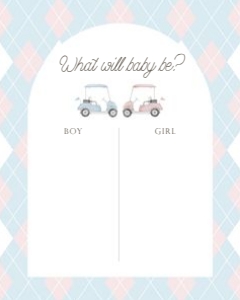 0204 gender reveal voting sign 16x20: 0204 bundle